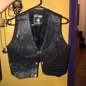 Vintage Leather Vest
